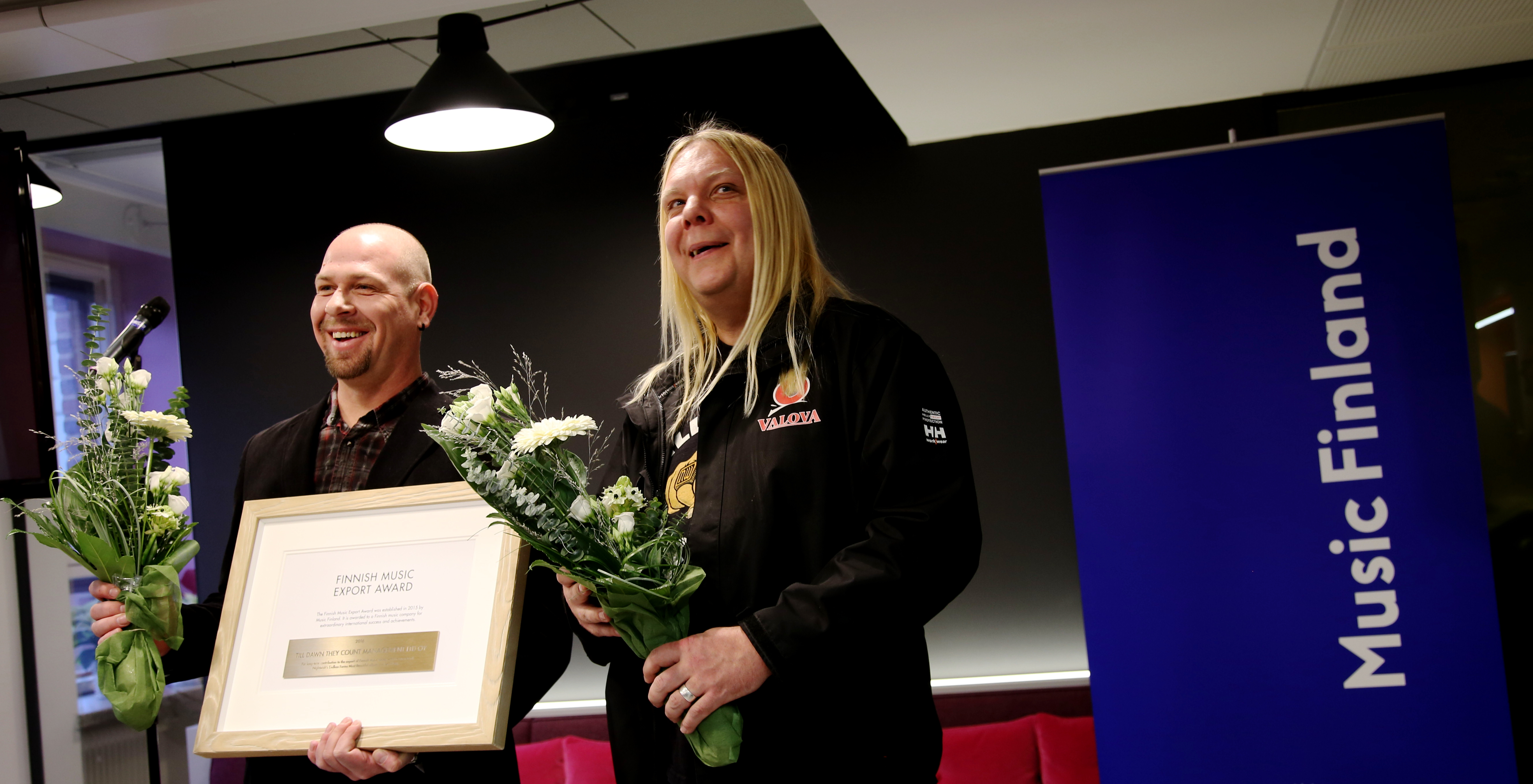 Valtakunnallinen musiikkivientipalkinto myönnettiin Nightwishin manageriyhtiölle