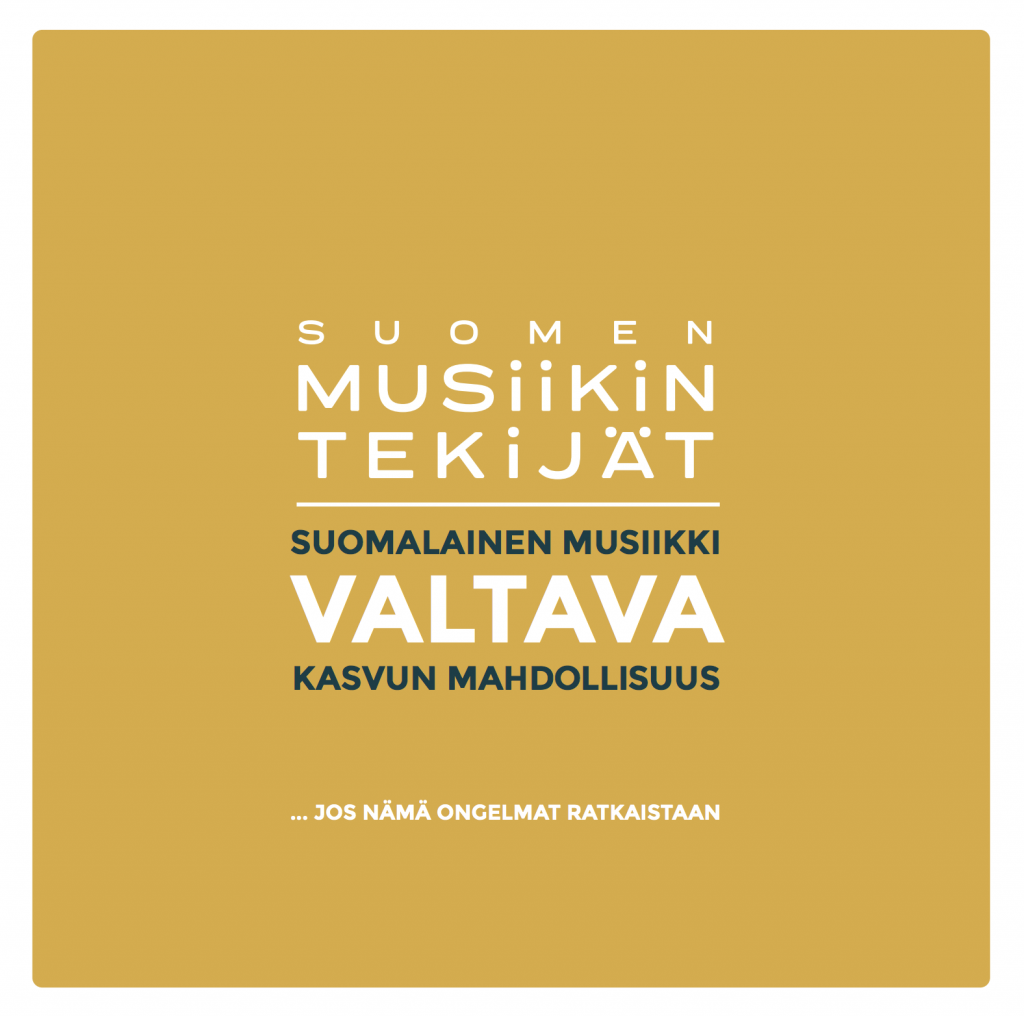 Suomalainen musiikki - Valtava kasvun mahdollisuus - Musiikintekijät