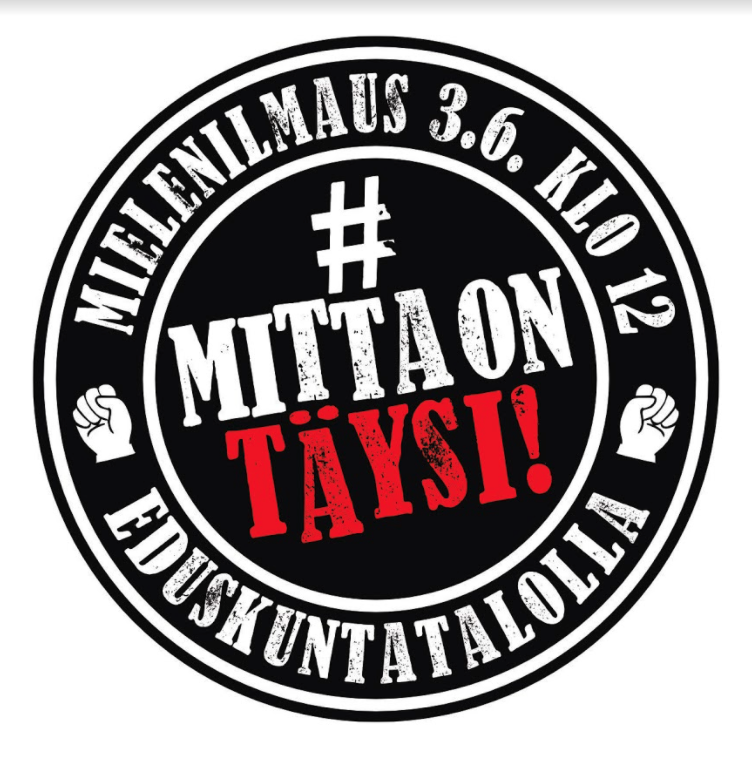 Mitta on täysi – Kulttuuri- ja tapahtuma-alan julkilausuma 3.6.2021