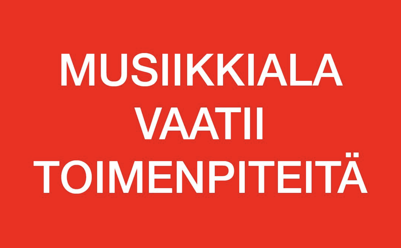 Musiikkiala: Musiikkitapahtumien rajoituksia on alettava purkaa välittömästi