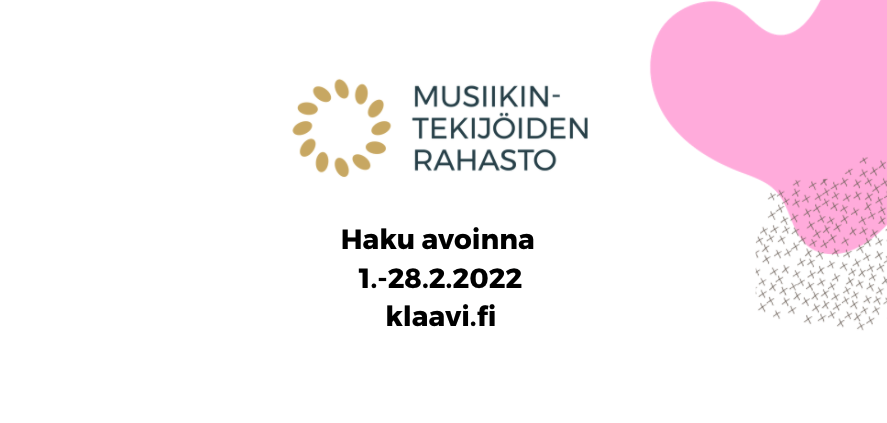 Musiikintekijöiden rahaston stipendihakijan perusohjeet – tsekkaa ainakin nämä!