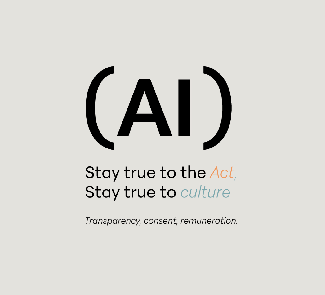 Eurooppalaisten luovien alojen toimijoiden #StayTrueToTheAct-kampanja vaatii tekijänoikeuksien turvaamista EU:n tekoälyasetukseen liittyvissä käytännesäännöissä