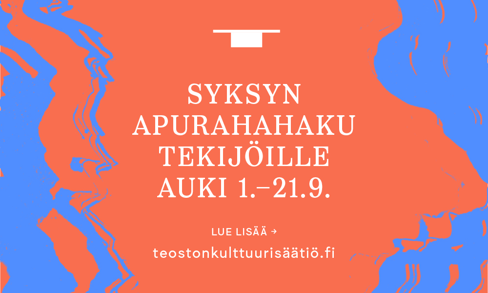 Teoston kulttuurisäätiön apurahahaku on avoinna 1.-21.9.2025 – osallistu apurahainfoon