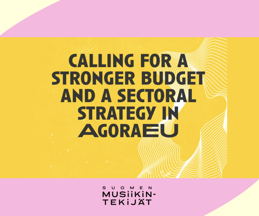 Eurooppalaiset musiikkialan järjestöt vaativat tekoja – musiikki tarvitsee oman paikkansa EU:n budjetissa 