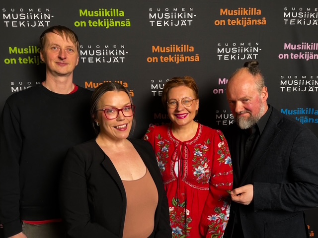 Pauliina Lerche jatkaa Suomen Musiikintekijöiden puheenjohtajana